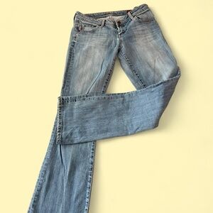 Seven7 Blue Boot Cut Jeans Classic Style